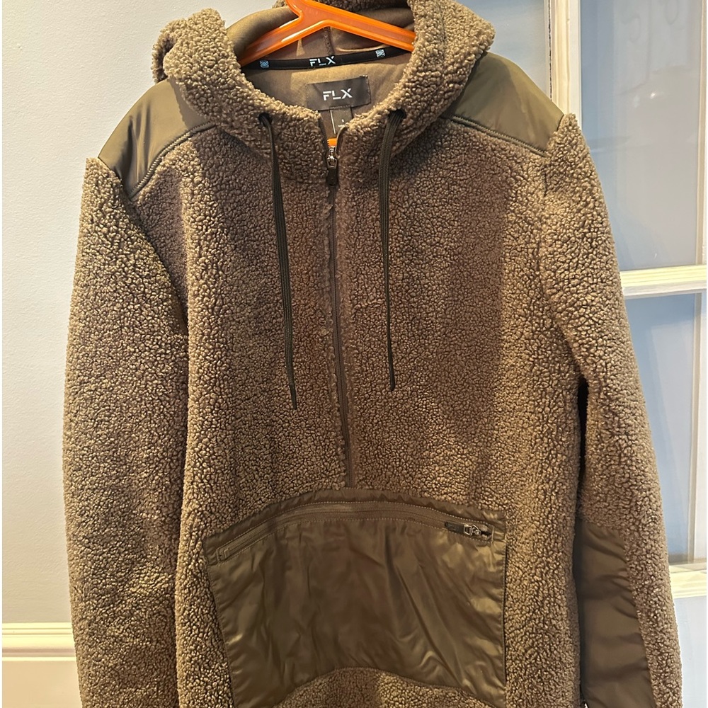 Fluffy Zip Pullover - image 1